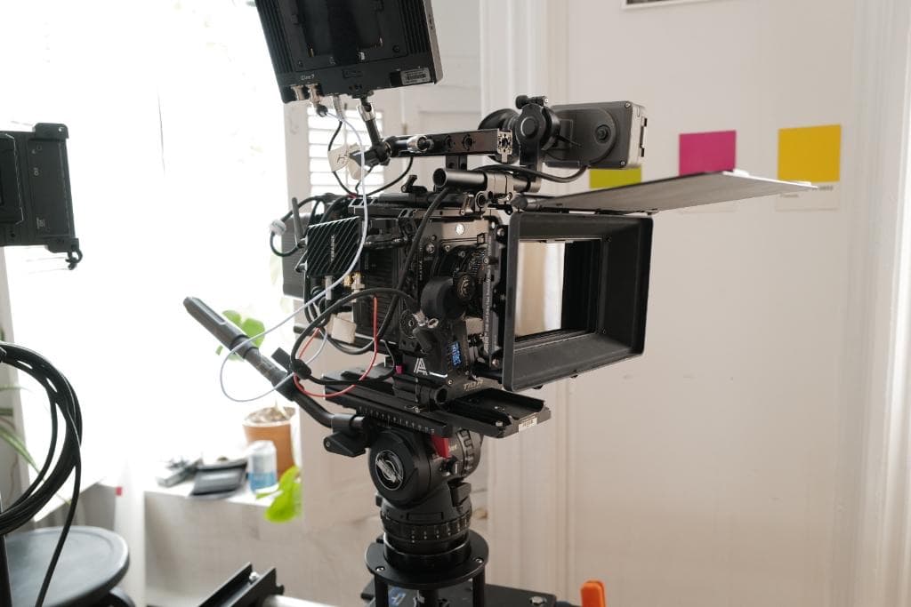 Behind the scenes.