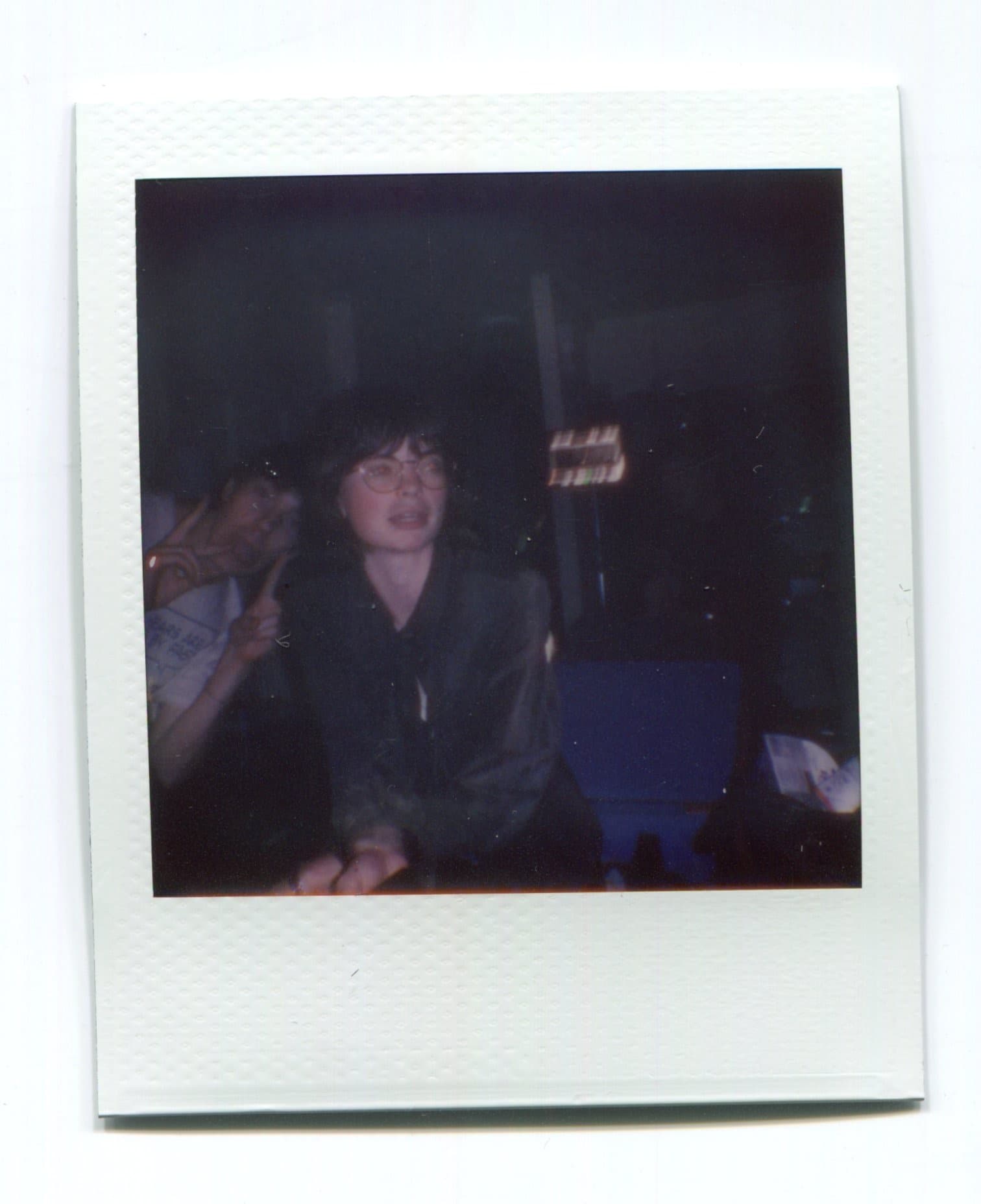 Behind the scenes, on Polaroid.